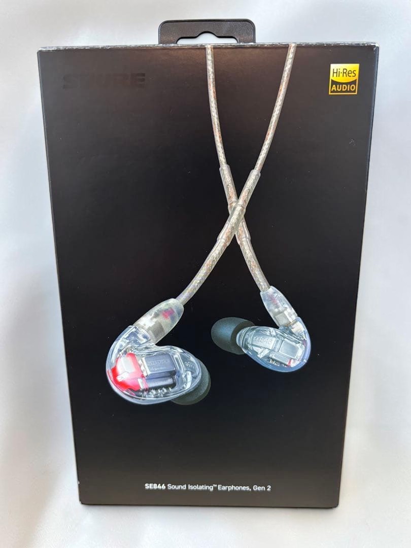 [EXC] Shure SE846 Gen 2 Clear IEM Earphones MMCX Tested w/Box