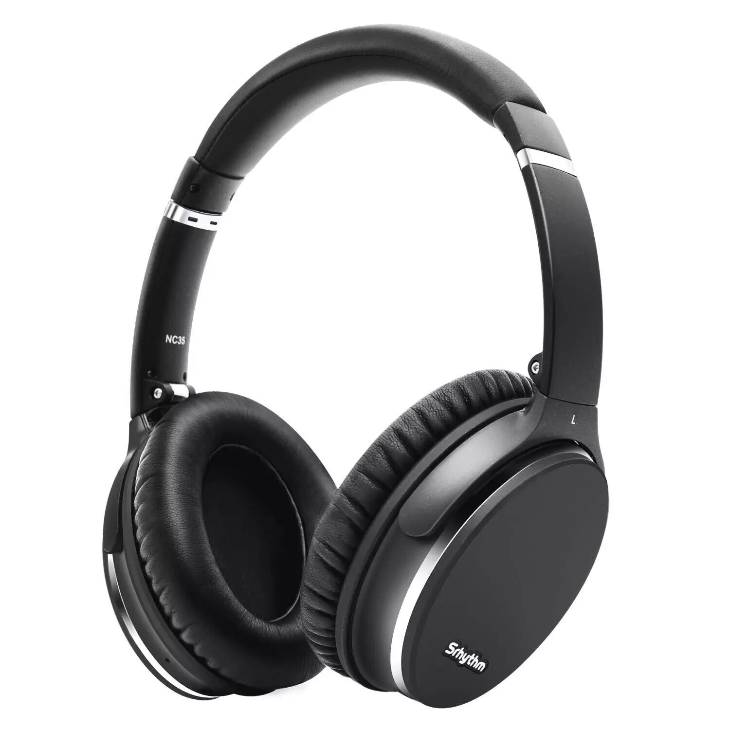 Srhythm NC35 Noise Cancelling Wireless Headphones Bluetooth 5.3, BNIB