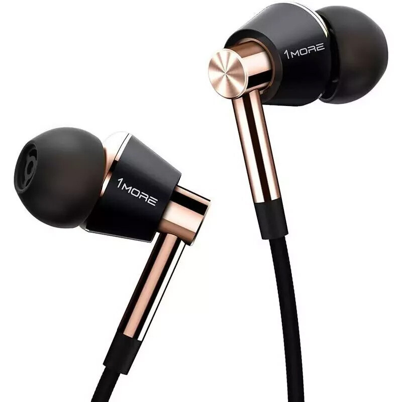 1MORE Triple Driver In-Ear Hi-Res Earphones Headphones 3.5mm Plug