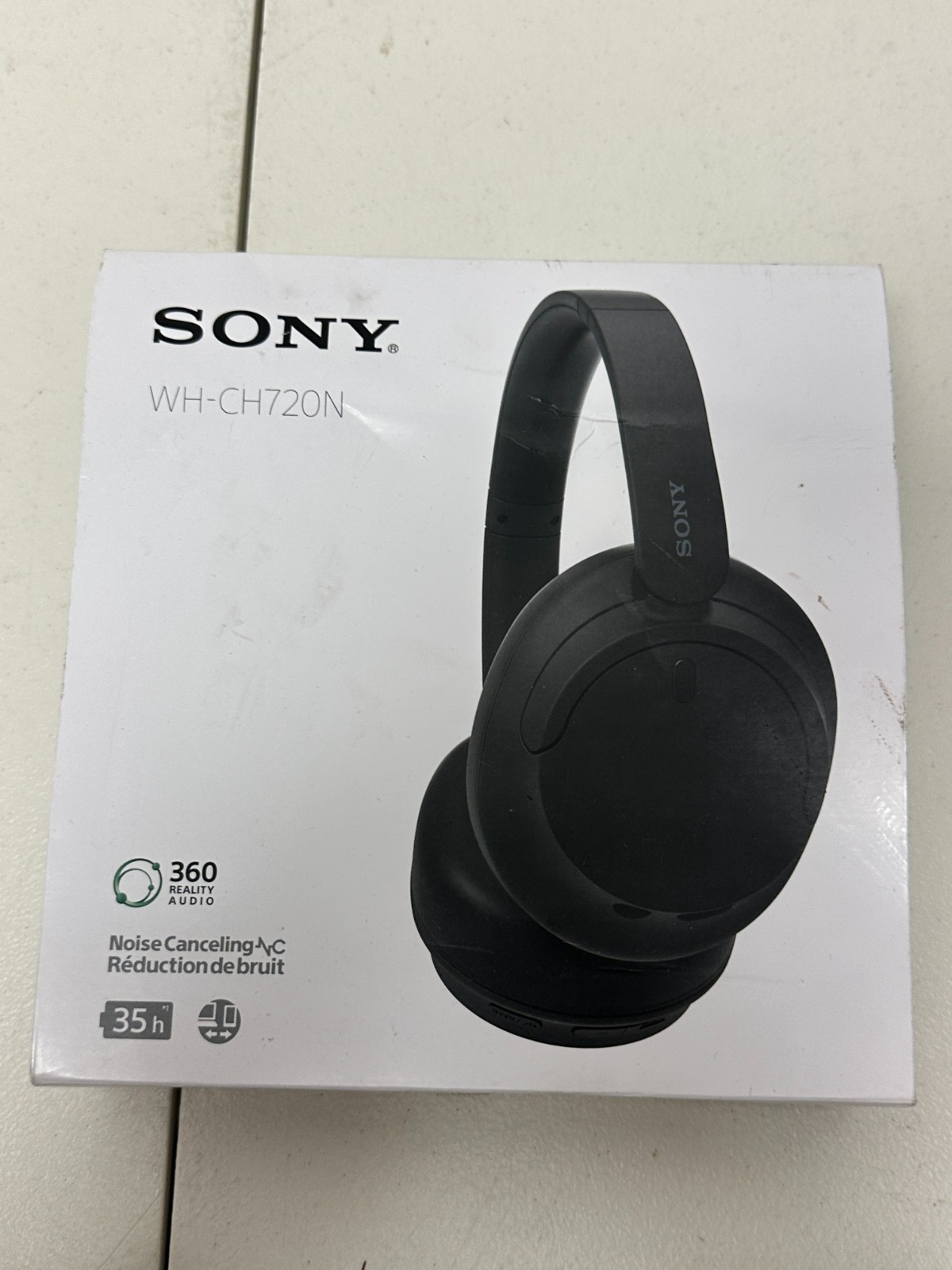Sony WH-CH720N-Noise Canceling Wireless Bluetooth Headphones- Black NEW