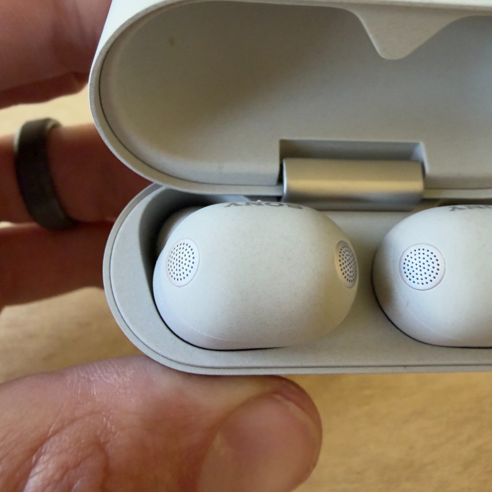 SONY WF-1000XM6 Truly Wireless Noise Cancelling Earbuds – Platinum Silver