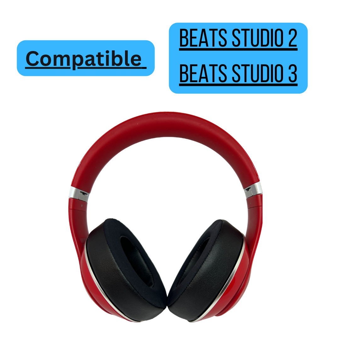 Replacement Cooling Gel Memory Foam Ear Pads for Beats Studio 3 / Studio 2
