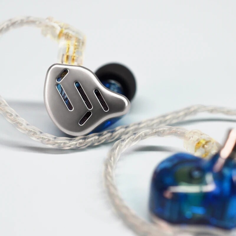 KZ ZAX 1DD+7BA 16 Units Hybrid Technology Noise Cancelling HIFI Dynamic Earphone