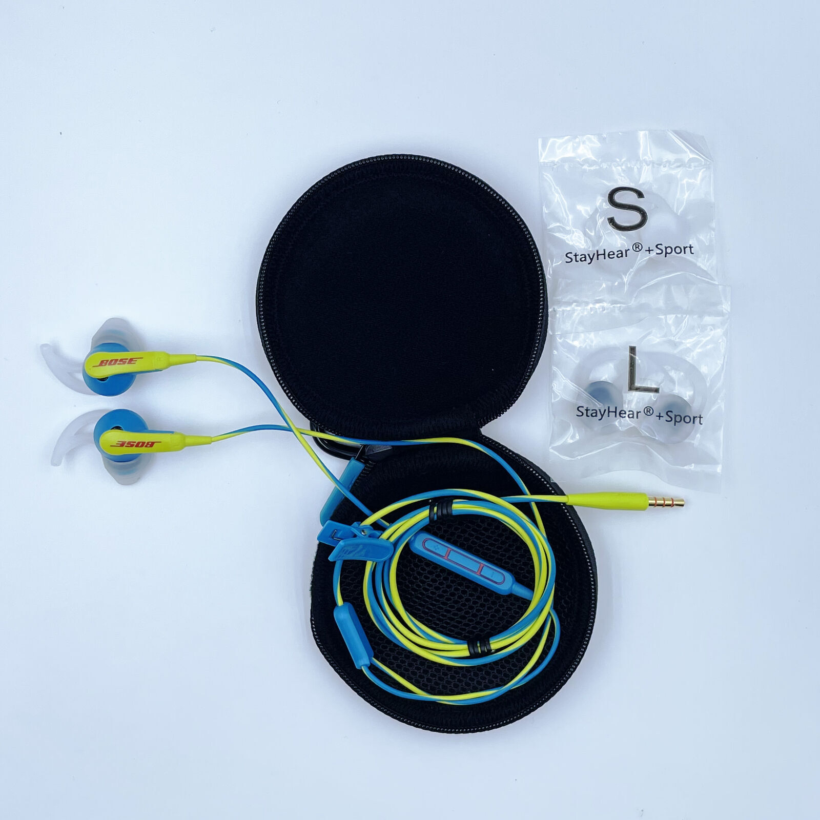 Bose SoundSport Headphone 3.5mm Wired Earbud Earphone Black/Red/Blue/Green/White