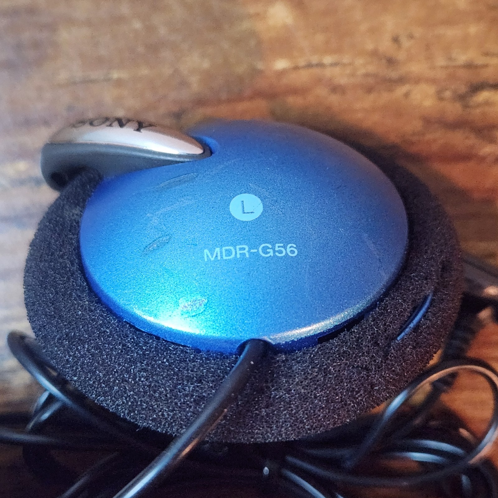 Sony MDR‑G56 Behind‑the‑Neck Street Style Headphones – Retro – Tested/Working