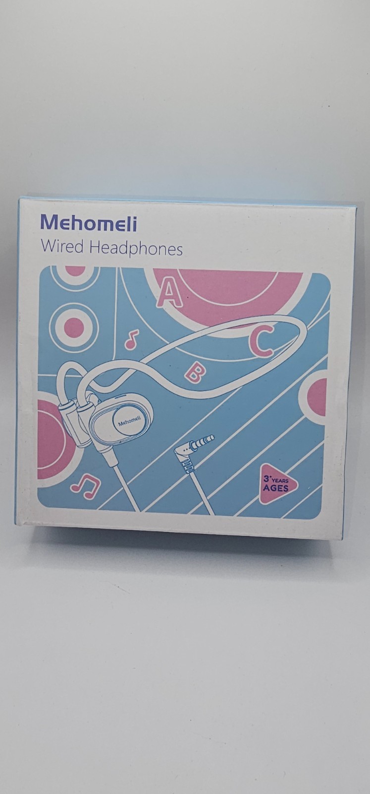 Mehomeli Kid Headphones for School, Air Wired Open Ear Headphones, 3.5mm