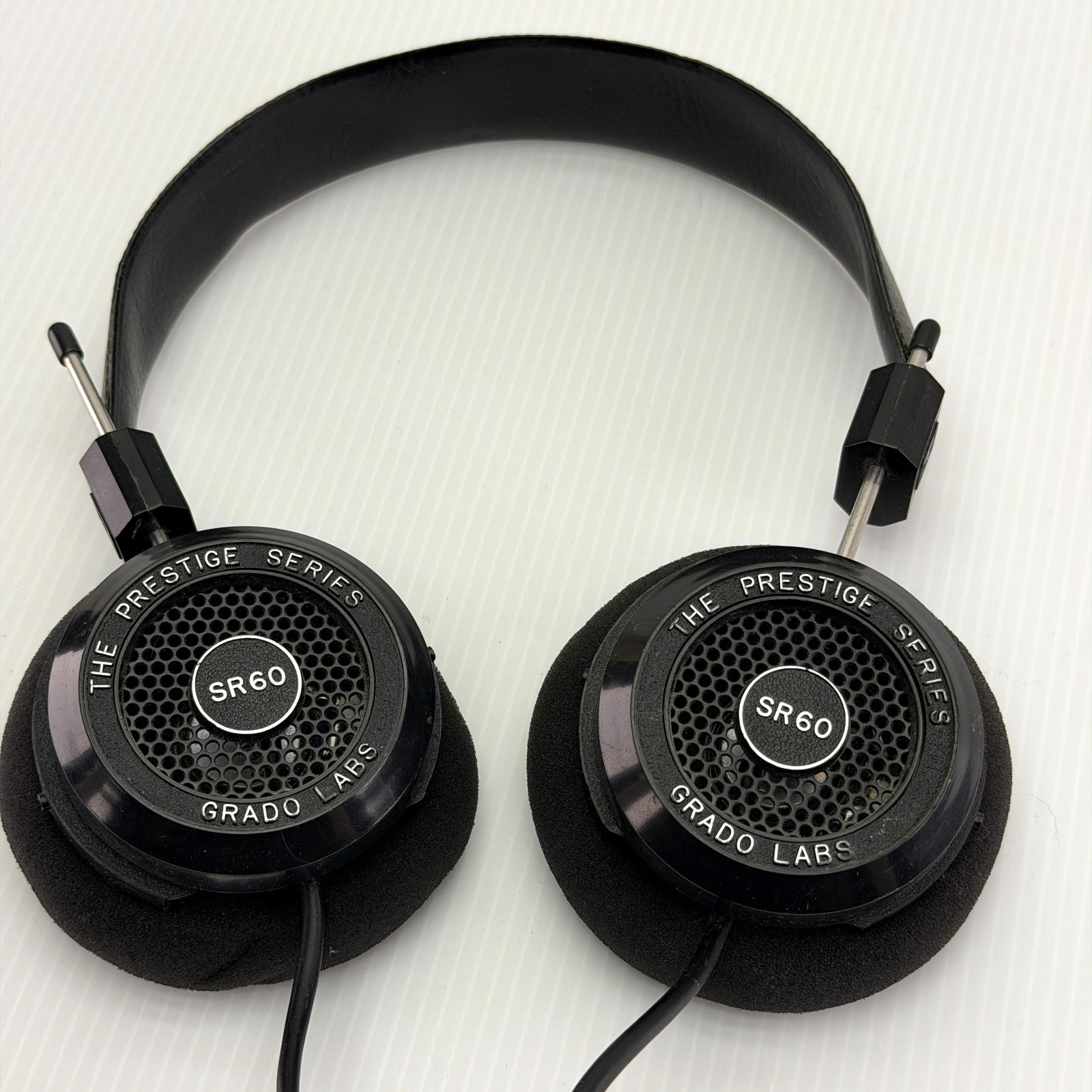 Grado Labs SR60 Headphones Prestige Series On-Ear Foam *TESTED WORKING *READ