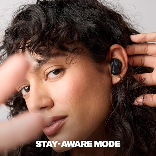 Dime Evo Wireless Earbuds, Bluetooth Headphones, Noise Isolating True Black