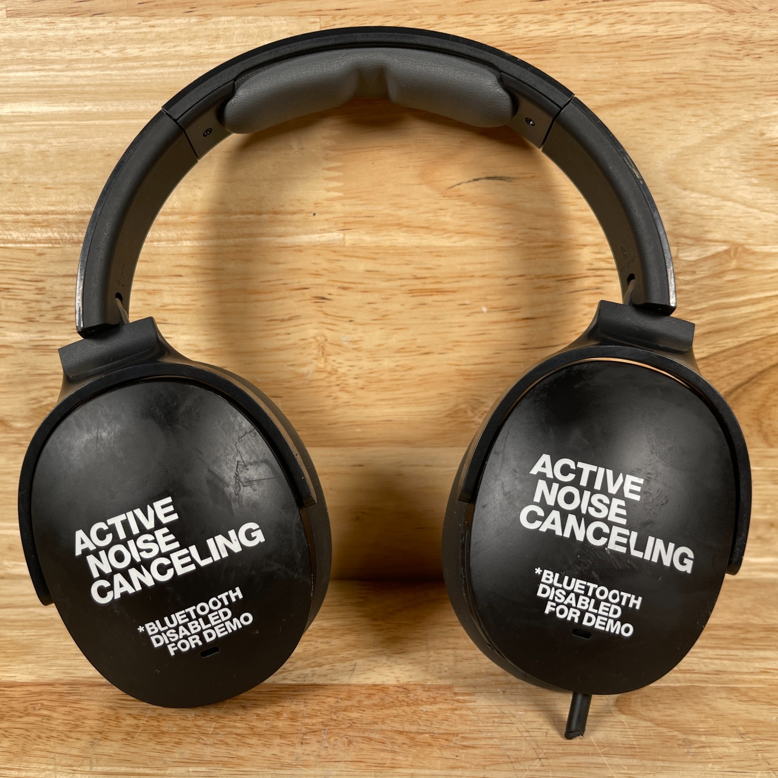 Black Active Noise Canceling On-the-Ear Headphone Demo Unit – For Parts