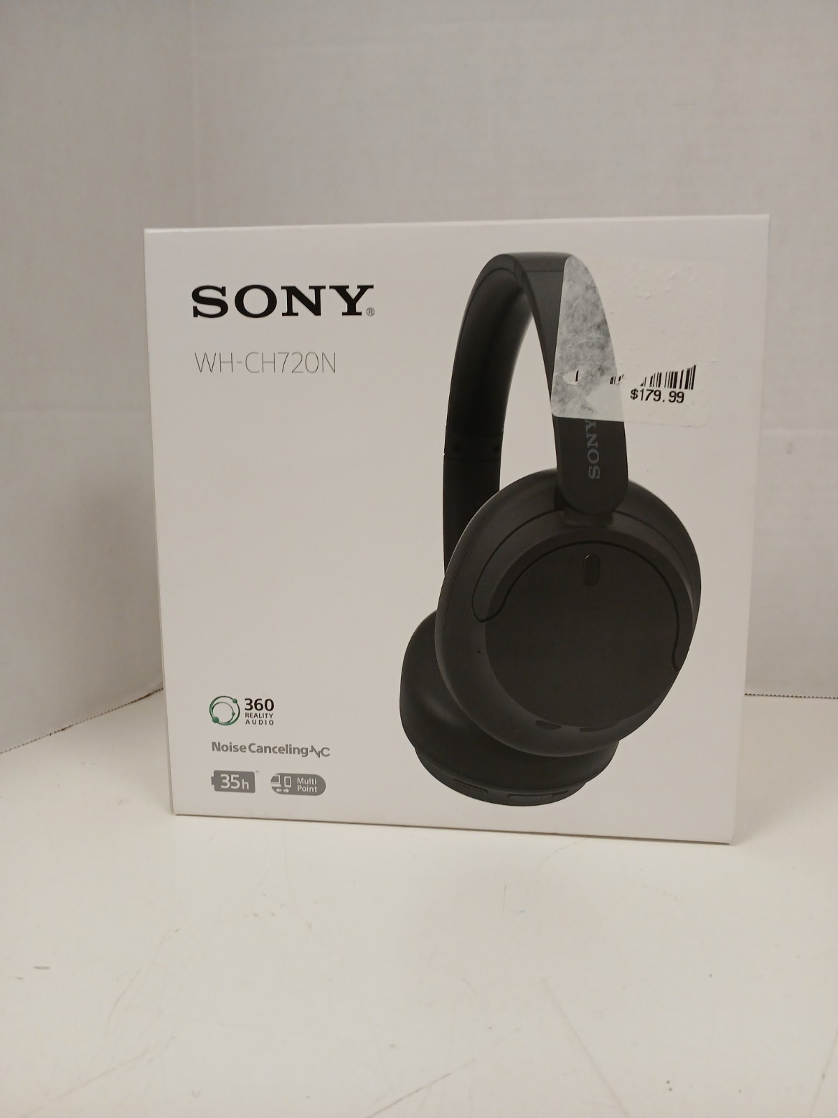 Sony WH-CH720N Wireless Noise Cancelling Headphones, Black