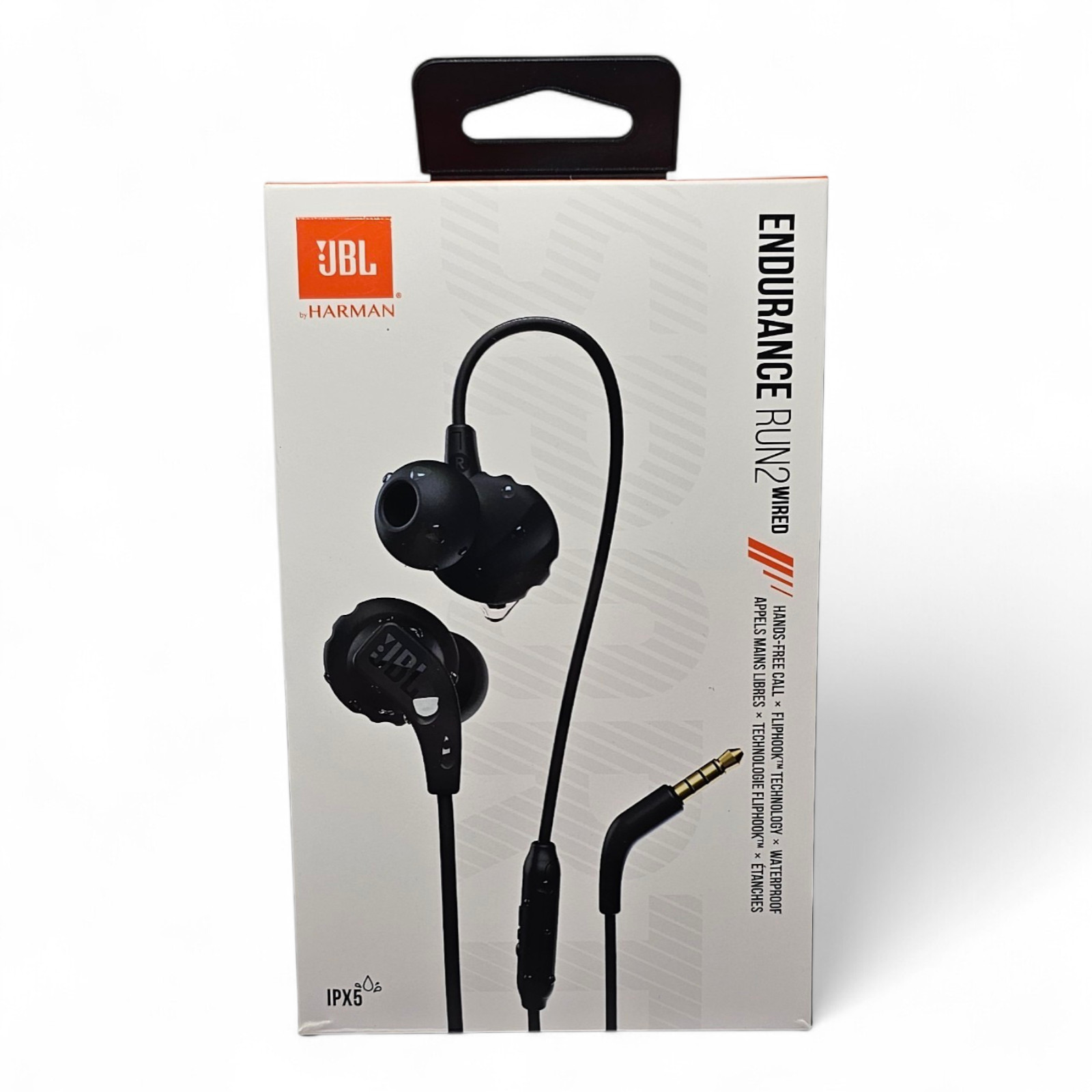 JBL Endurance Run 2 Wired Sport Earbuds IPX5 Waterproof New Sealed