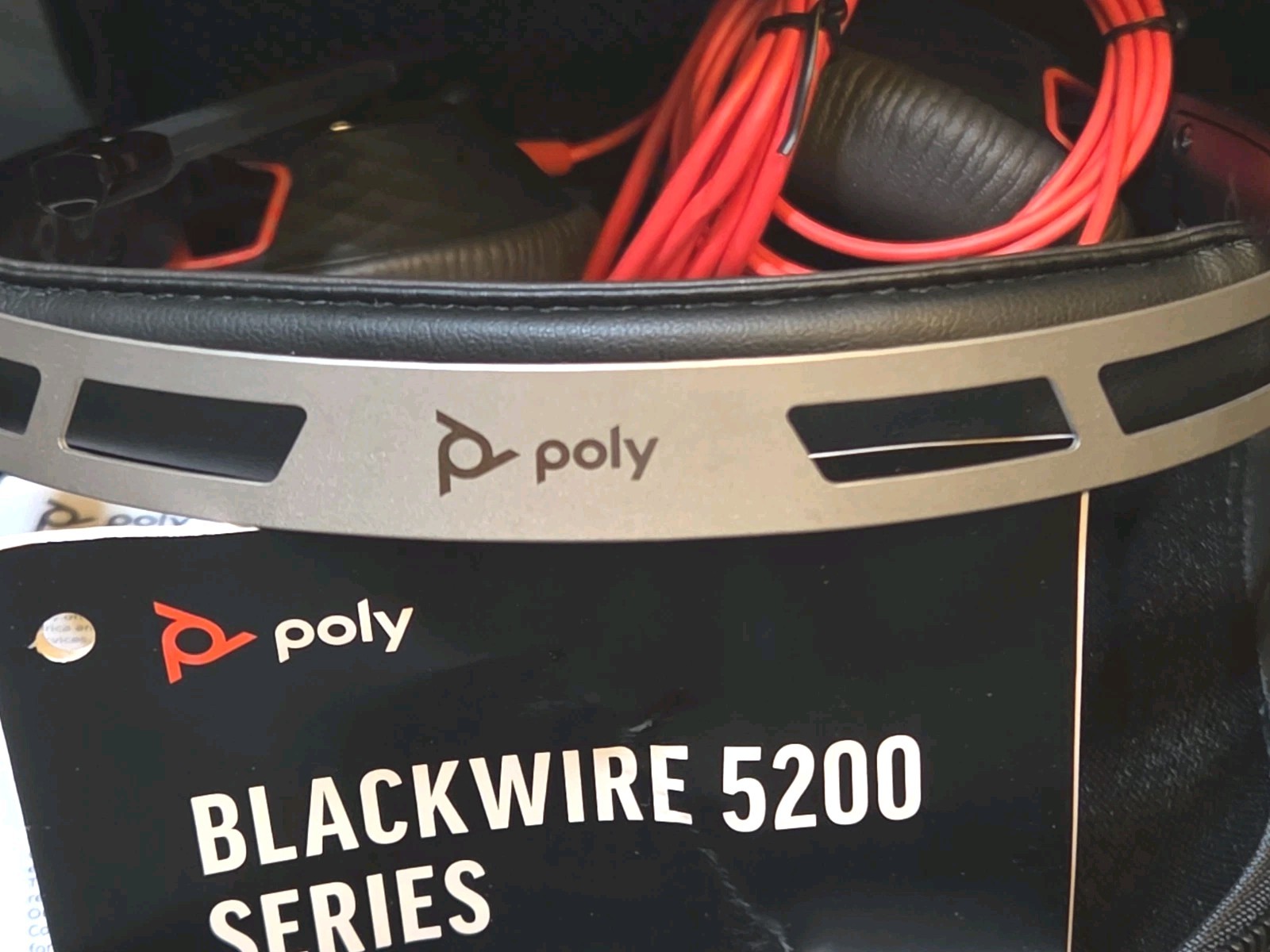 Poly Blackwire 5220 Stereo USB-C Headset+ 3.5mm Plug HP 8X231A6 New