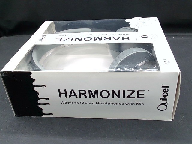 Quikcell Harmonize Wireless Stereo Headphones W/built In Mic – Black Hands Free