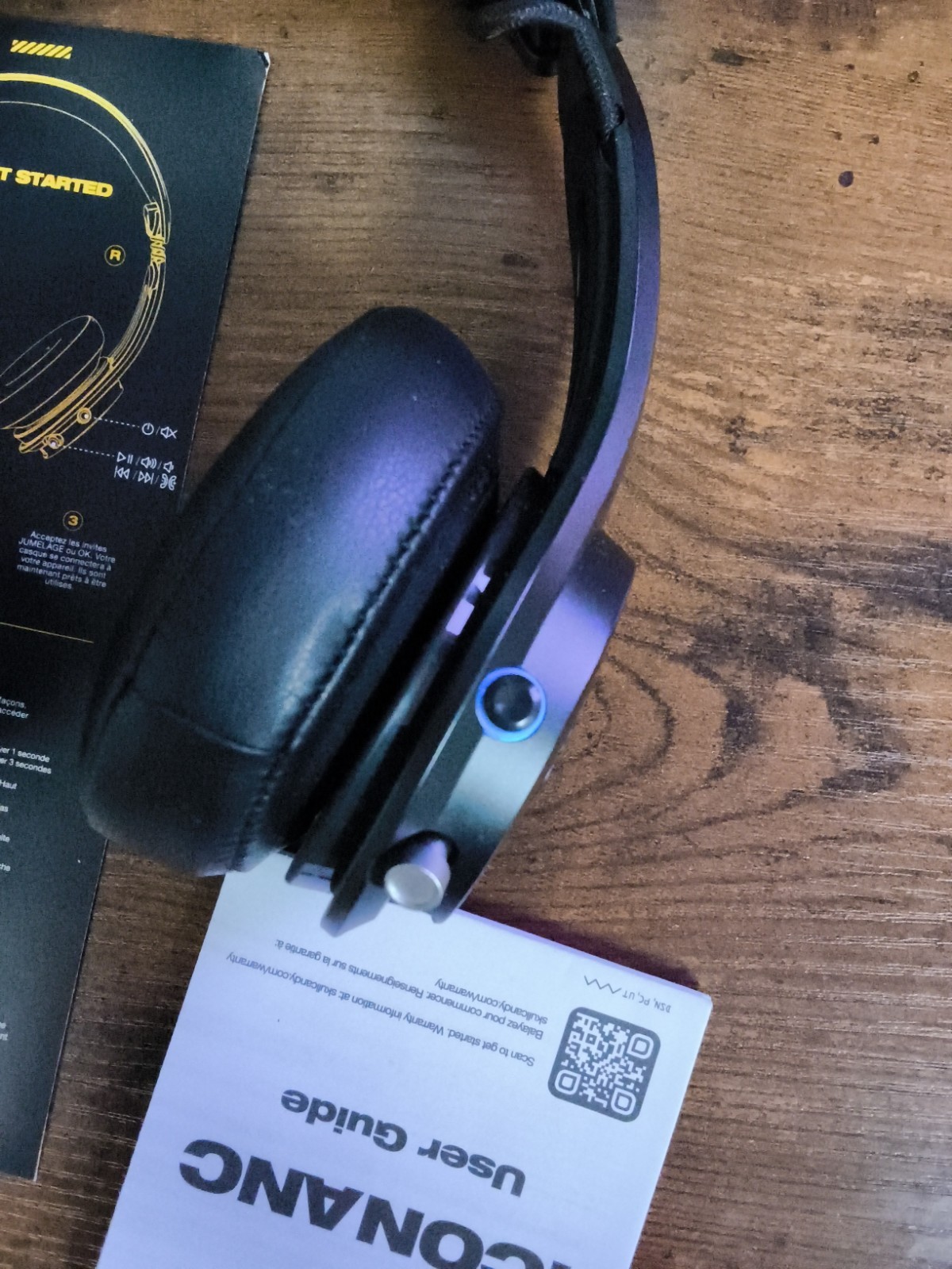 £Skullcandy ICON ANC XT Headphones Black iPhone Android Compatible (A2)