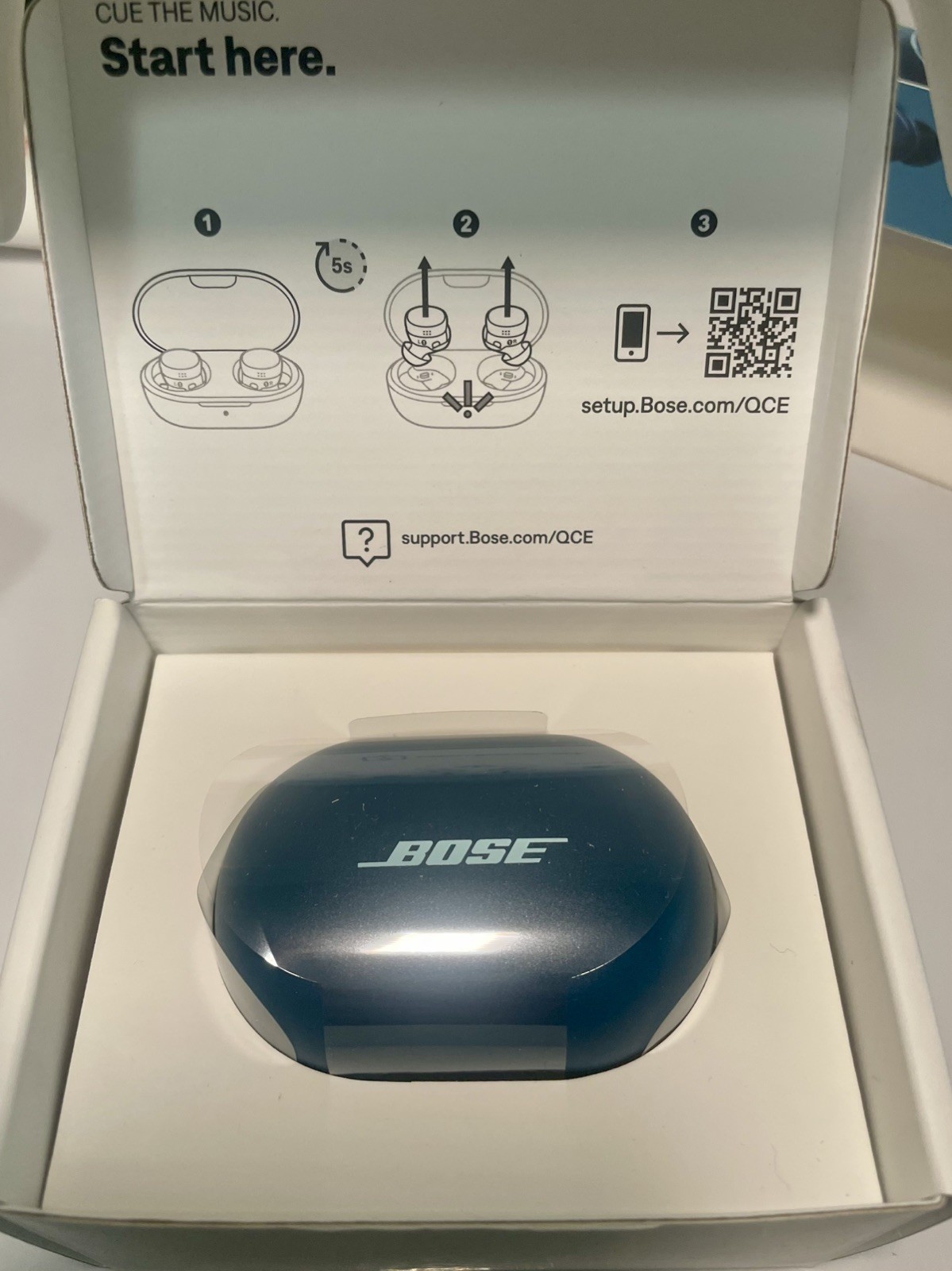 Bose QuietComfort Bluetooth Earbuds – Limited Edition Twilight Blue