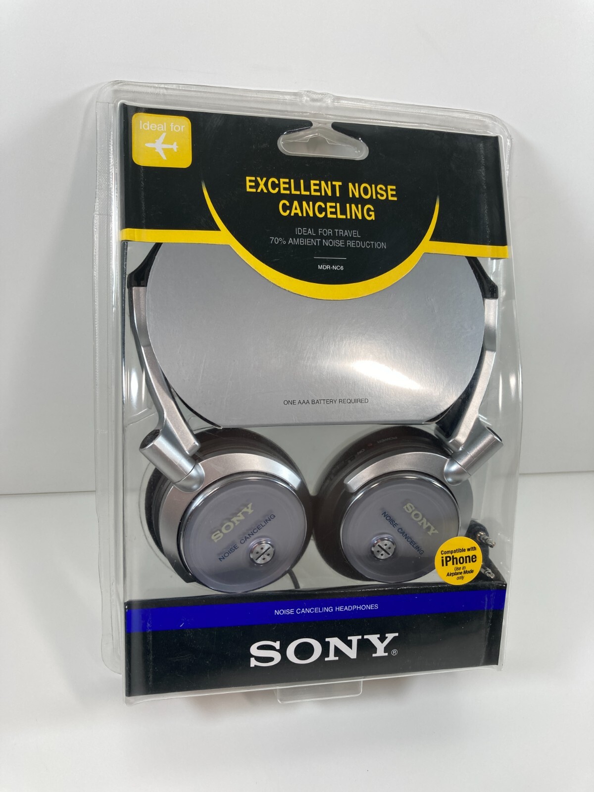 Sony MDR-NC6 Noise Canceling Headphones