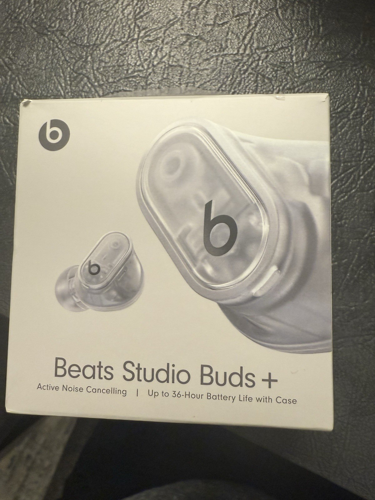 Beat Studio Buds Plus Wireless Bluetooth Clear White Noise Cancelling