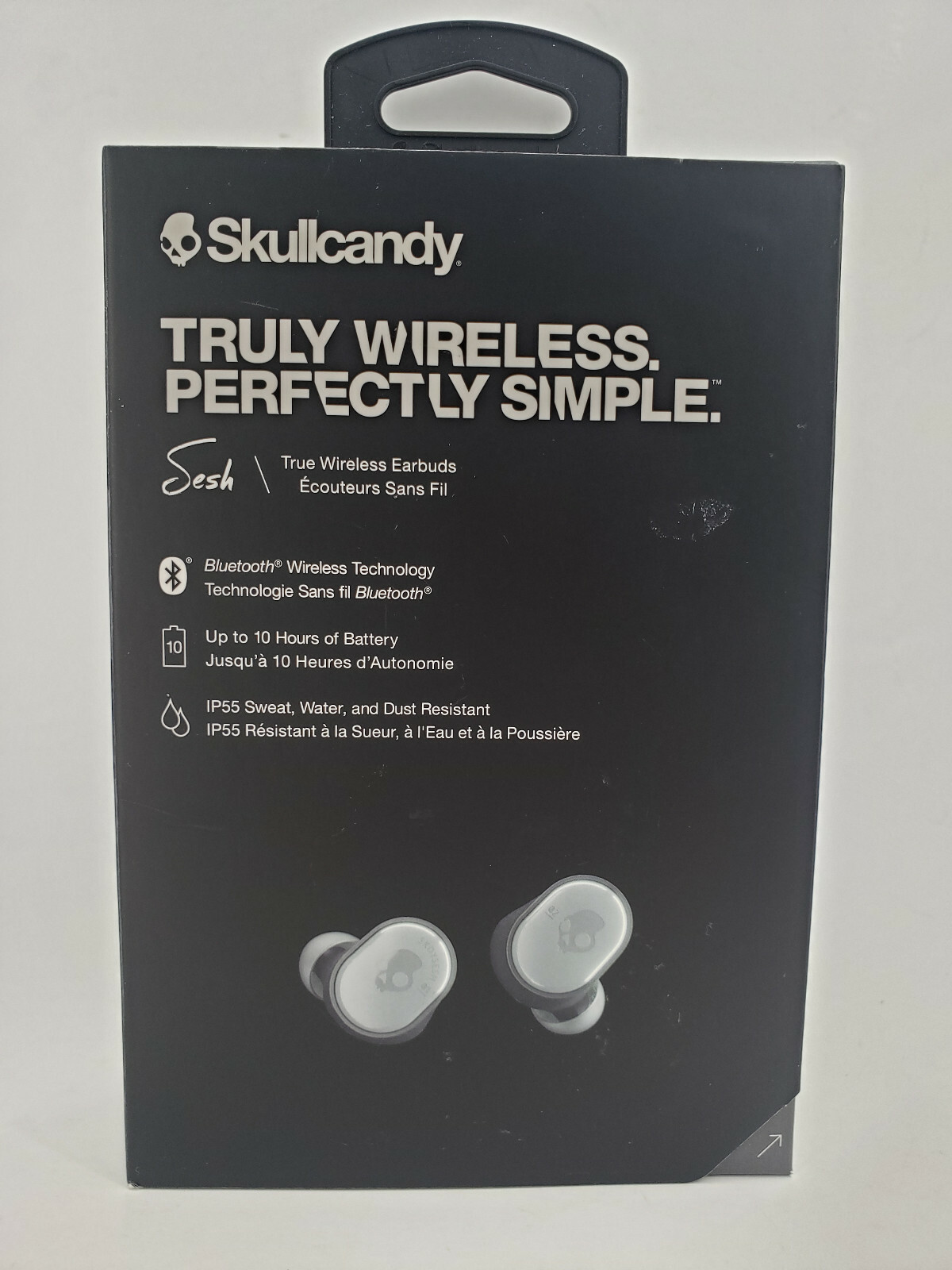 SKULLCANDY TRULY TRUE WIRELESS EARBUDS BLUETOOTH UP TO 10 HOURS OF BATTERY S2TDW