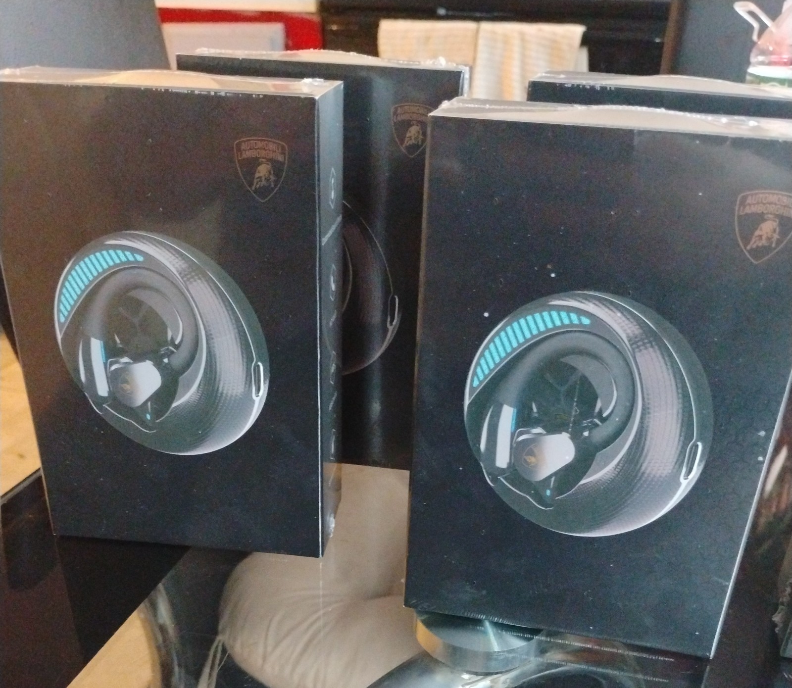 Lamborghini Official Wireless Earbuds | Sport Ear Hook| Vintage|Limited edition