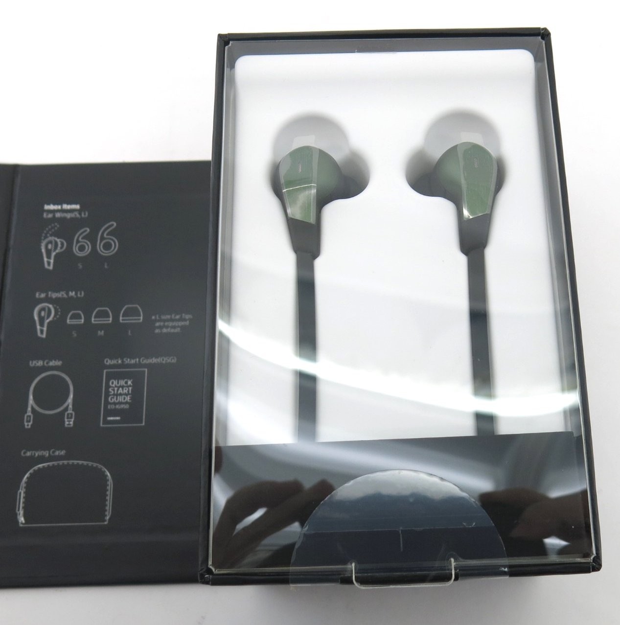 Samsung Active Noise Cancellation Wired Metallic Green Earbuds – IG950