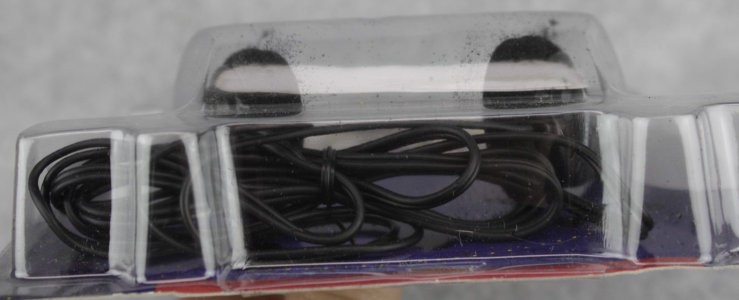 Vintage NOS Zenith Stereo Head Phones 3.5 mm 4Ft Cord Lightweight 80’s FREE SHIP