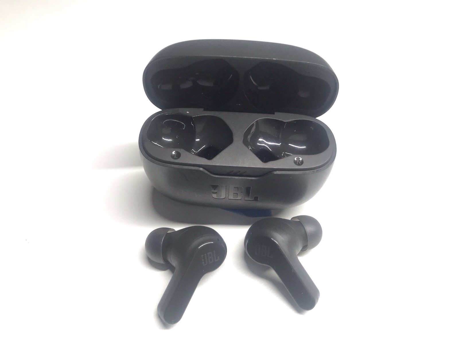 JBL – Vibe Beam True Wireless Earbuds – Black –