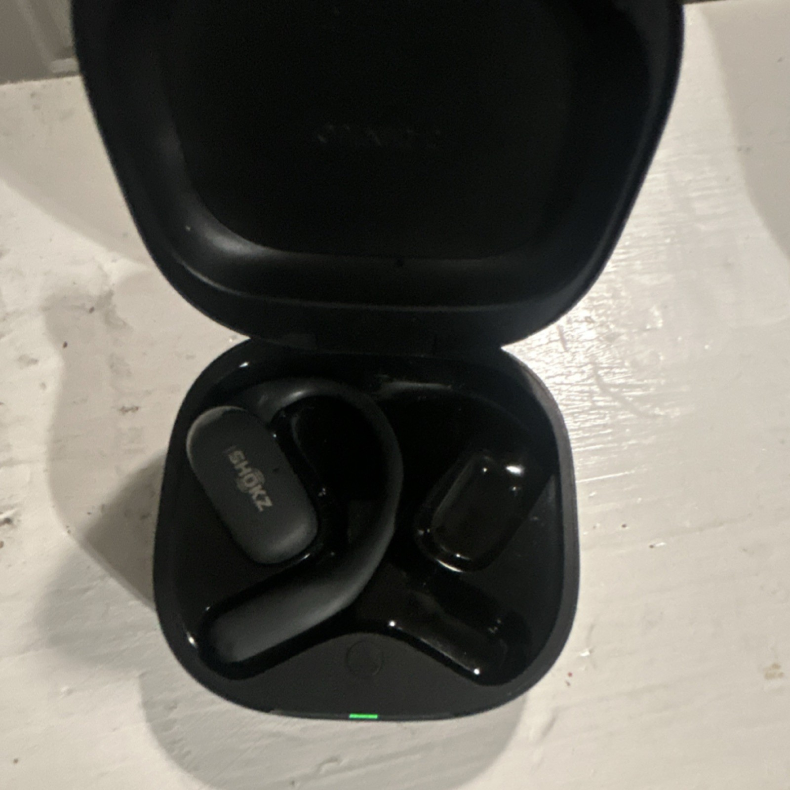 Shokz OpenFit Black True Wireless Bluetooth Earbuds w/ ANC & Charging Case