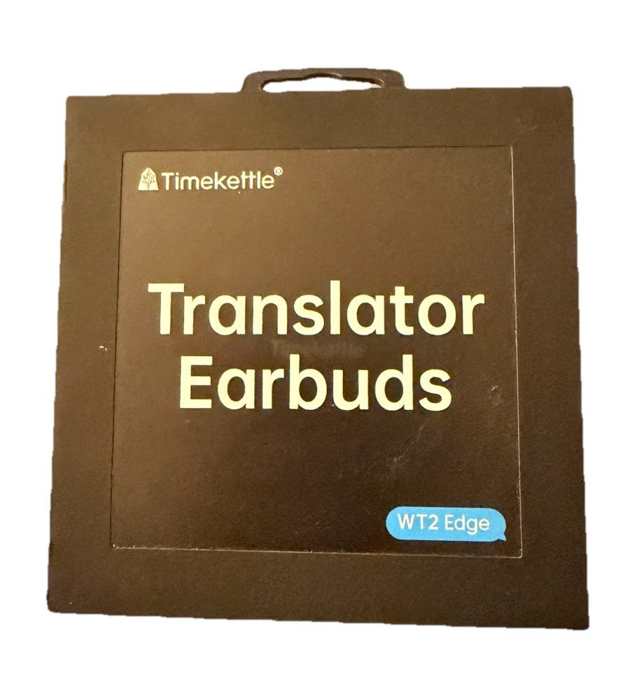 Timekettle WT2 Edge Bluetooth Translator Earbuds In-Ear Black