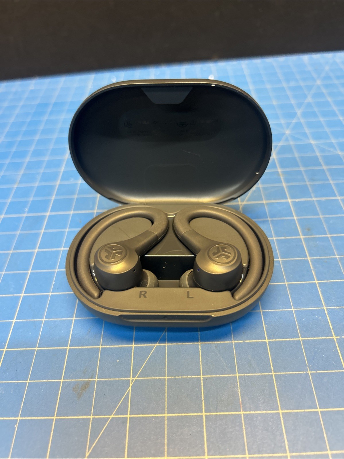 JLab Go Air Sport True Wireless Bluetooth Headphones – Gray Tested