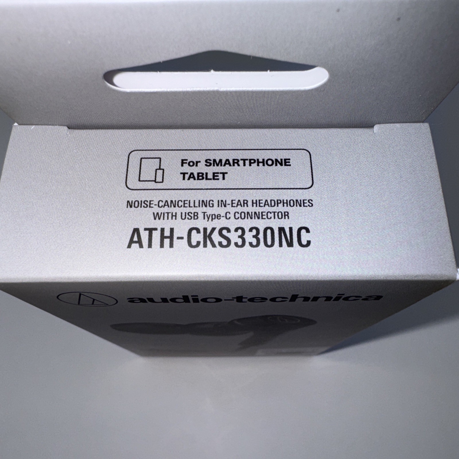 Audio-Technica ATH-CKS330NC BK Wired Earphones Type-C Noise-Canceling 1.2m Black