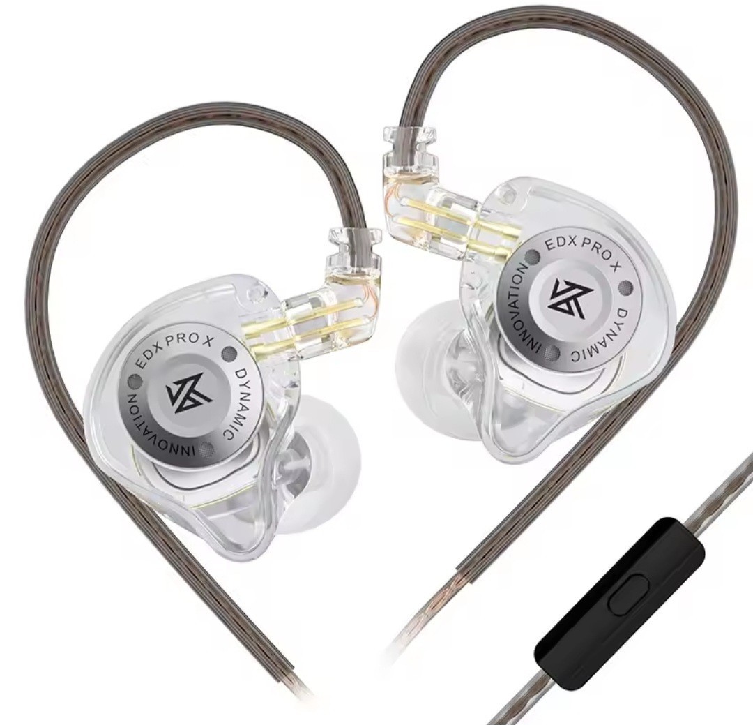 KZ EDX Pro in-Ear Stage Monitor Headphone Dual Magnetic with mic Earphones M5L6