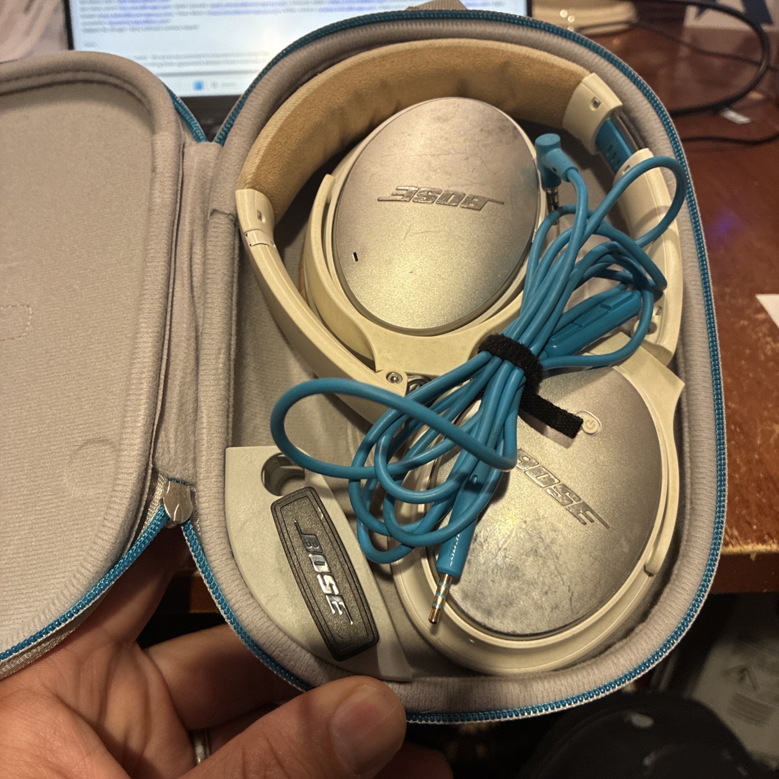 Bose QC25 Bose QuietComfort 25 Wired Headphones White