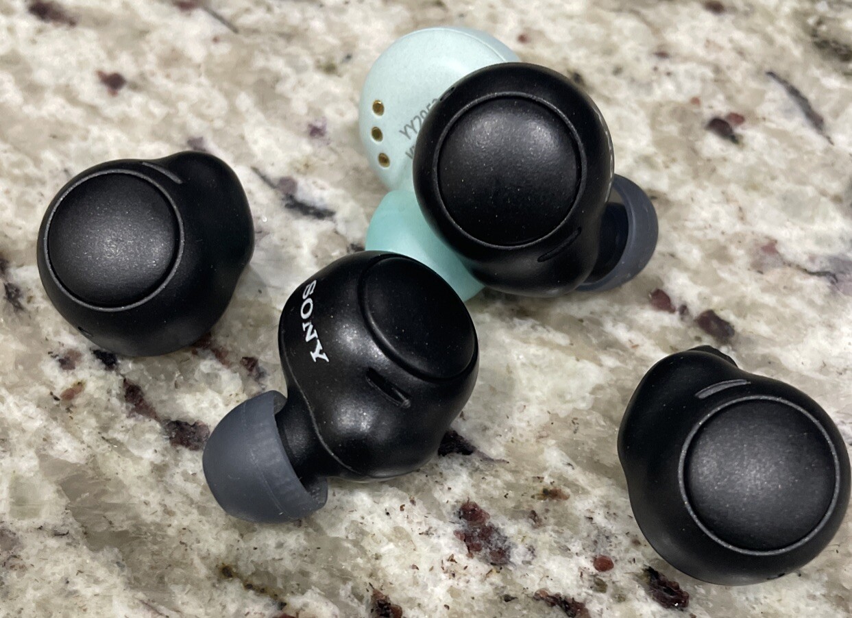 FAULTY bundle of 5 x Sony WF-C500 earbuds (multiple Color) Bluetooth FOR PARTS
