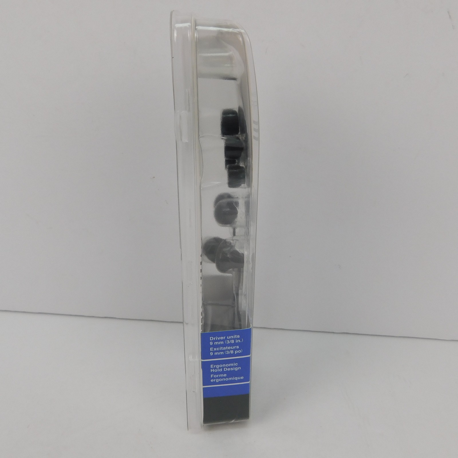 Panasonic RP-HJE120 ErgoFit Earbud Headphones Ergonomic Hold Design Black NEW