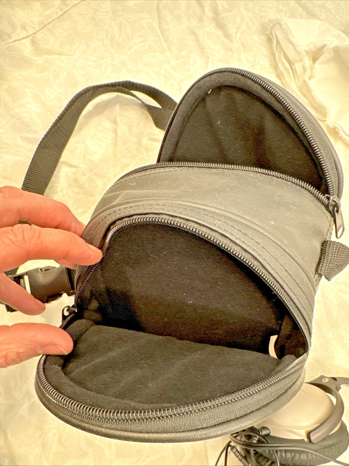 Vtg Y2K 2000s QC1 Bose Headphones Noise Cancelling Working -Good Ear Pads, Parts