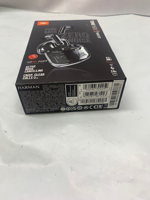 JBL Tune Flex Perfect Fit True Wireless Noise Cancelling Earbuds Black *New