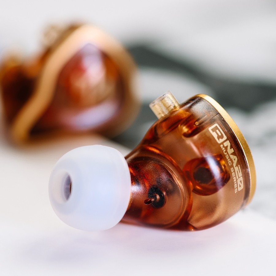 NFAudio NFACOUS NA20 Wired Headphones In Ear HiFi Earphone Dual Cavity Dynamic