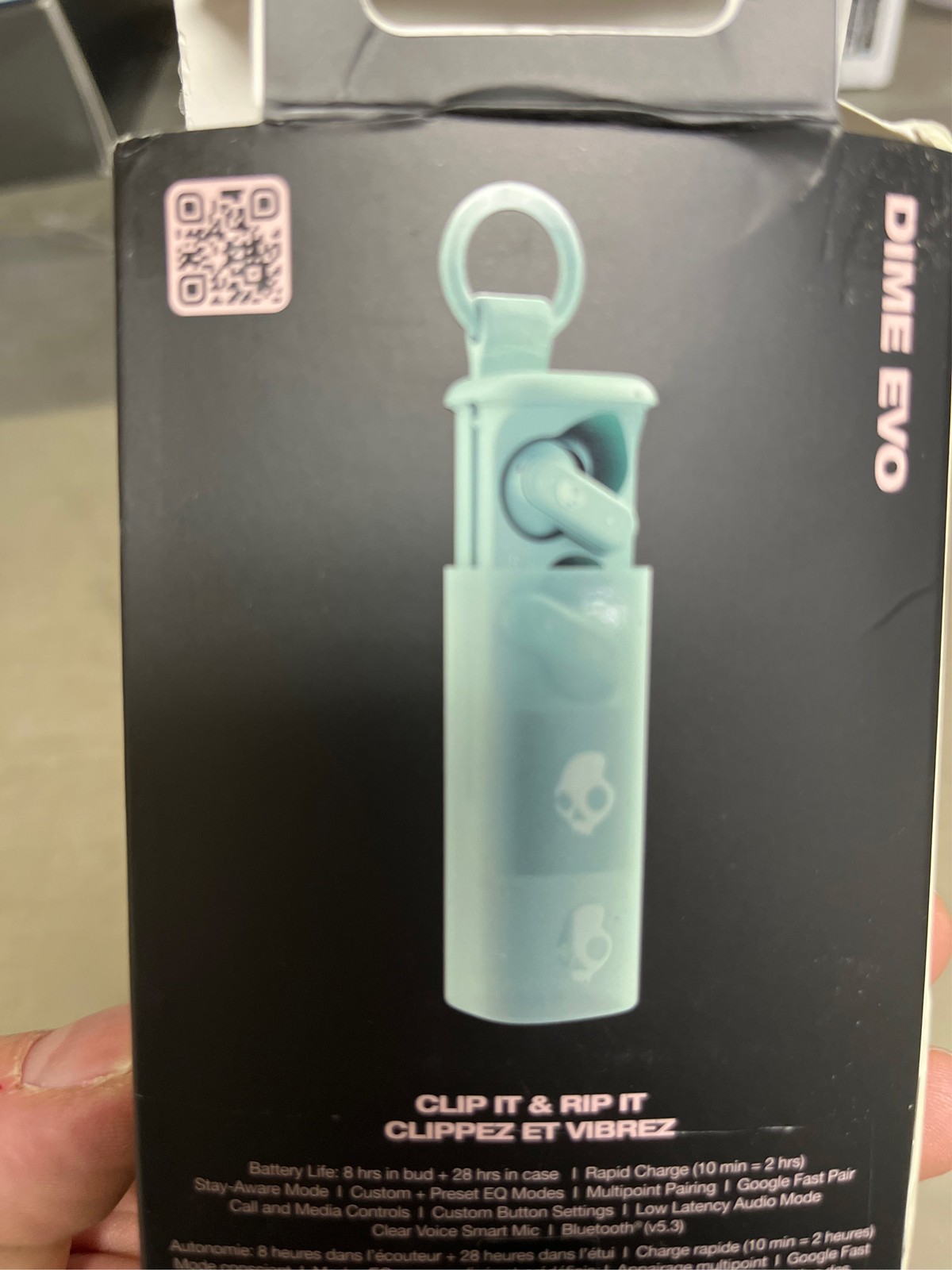 Skullcandy Wireless Bluetooth Earbuds w/Charging Case