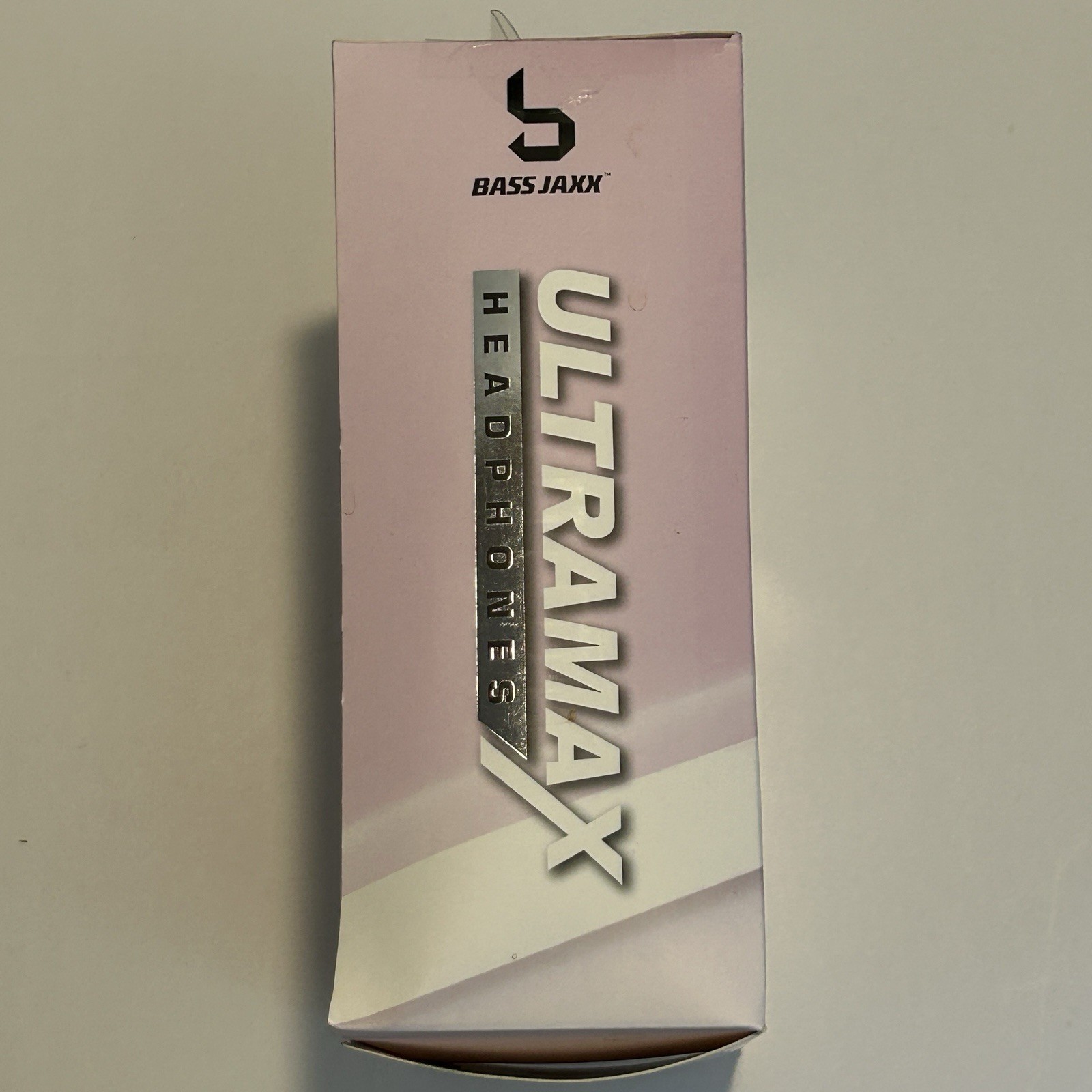 Pink Wired Headphones w Mic Bass Jaxx Ultramax Foldable 3.5mm Open Box Tested