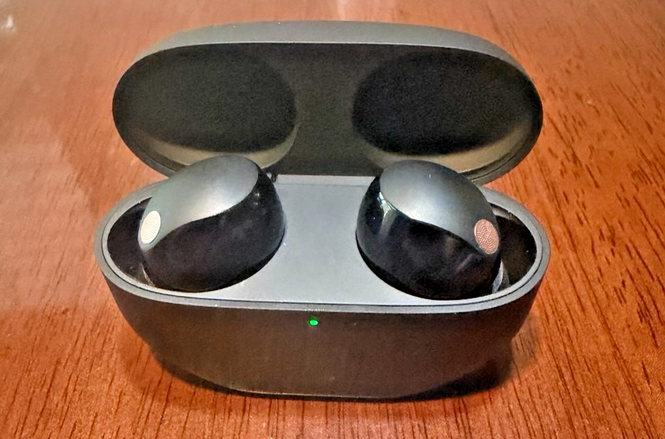 Sony WF-1000XM5/B Wireless Noise Cancelling Earbuds – Black – USED – Works Great
