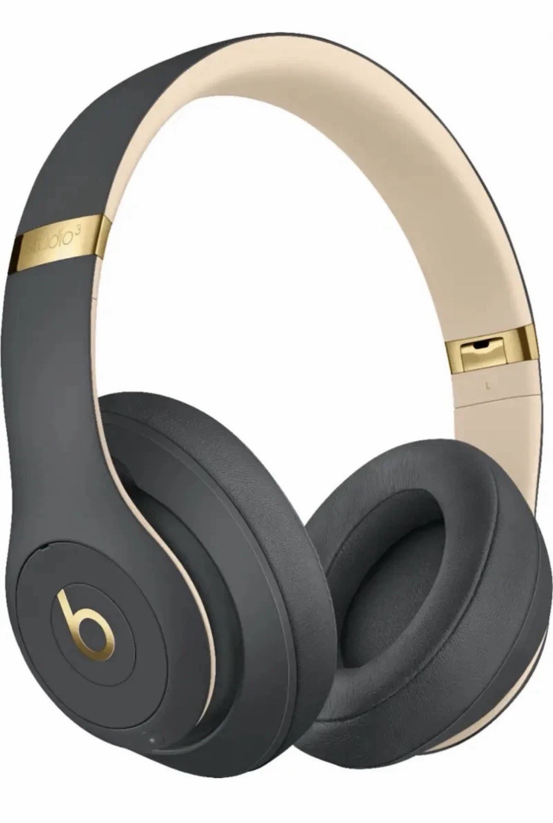 Beats by Dr. Dre Studio3 Wireless Headphones – Shadow Gray With Case