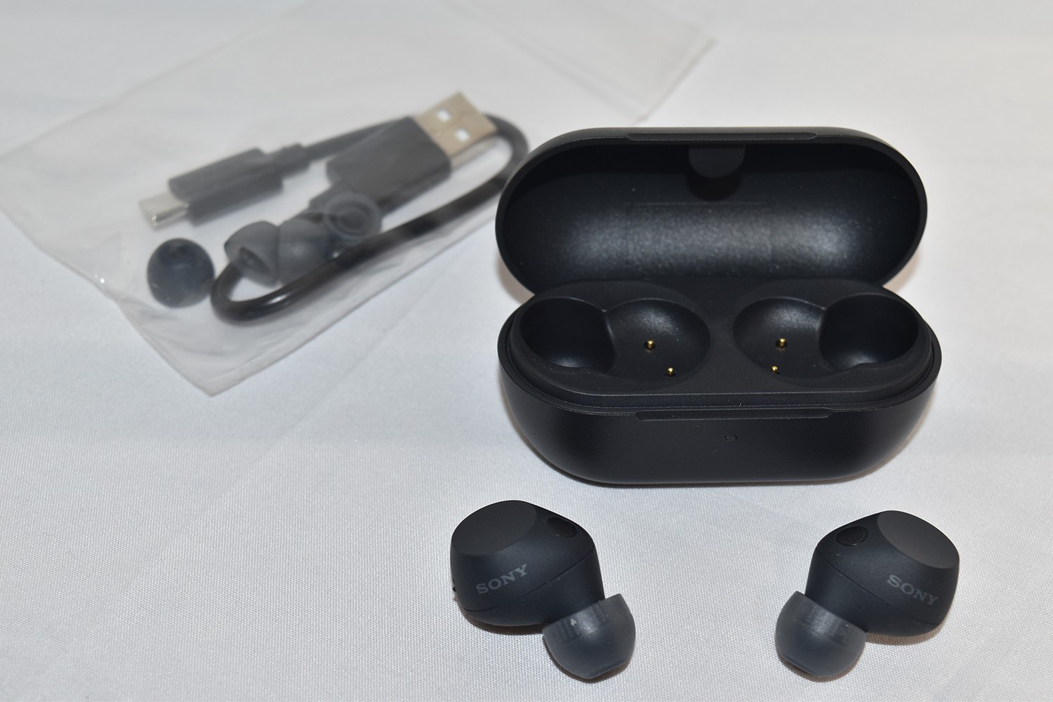 Sony WF-C710N/B Truly Wireless Noise-Canceling Earbuds Black