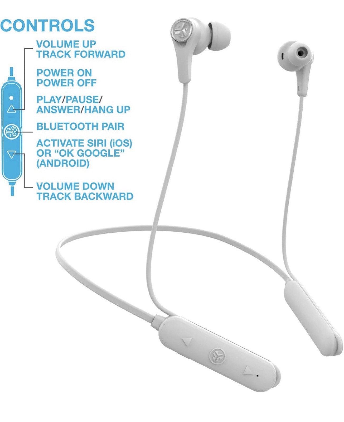 JLab Epic Executive Wireless Active Noise Canceling Earbuds Bluetooth 11 Hours