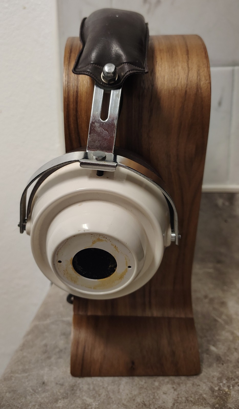 Elega Fujiki Electrical Company Vintage Stereo Headphones DR-111C 8 Ohm
