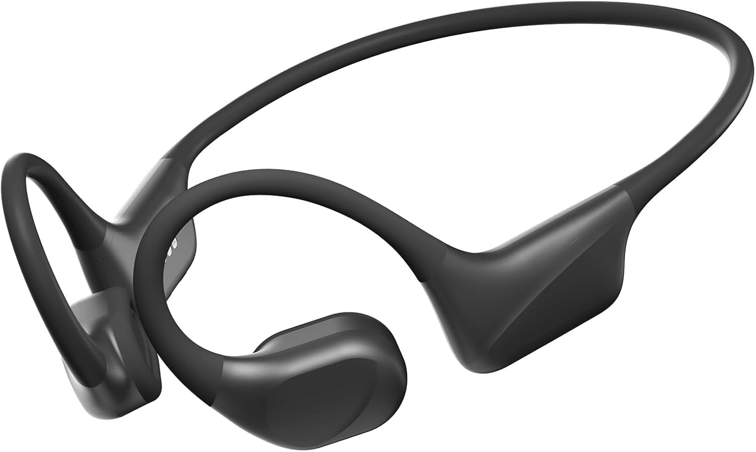 Bone Conduction Headphones, IPX8 Waterproof, Open Ear Bluetooth Earbuds, 32GB MP