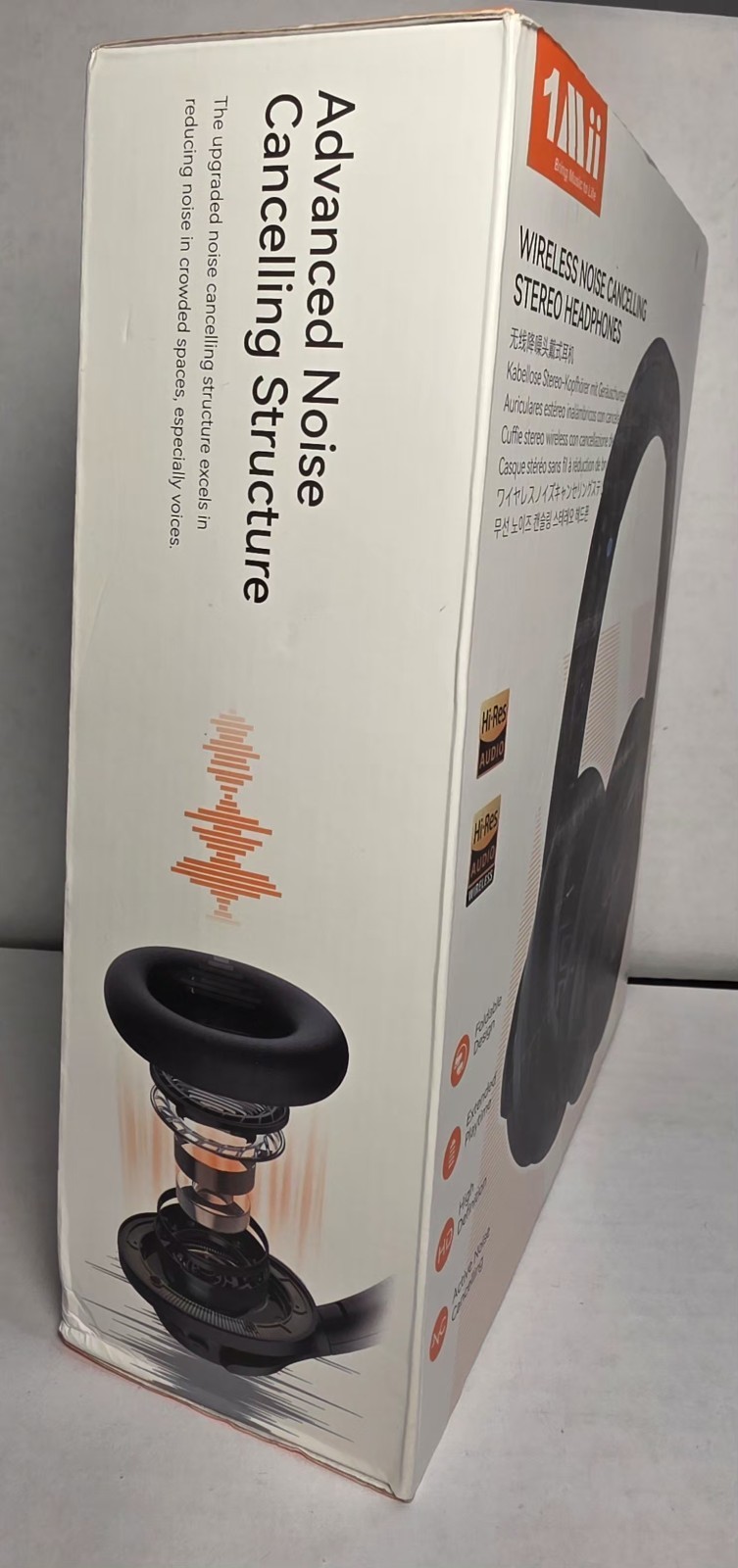 Ankbit E400 (Y8+) Wireless ANC Headphones – Hi-Res Audio, LDAC, 75H+ Battery