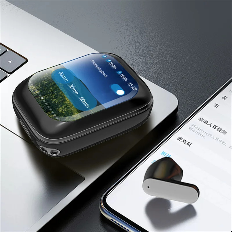 Slide-out True Wireless Bluetooth Touch Screen Headphones For Android IOS
