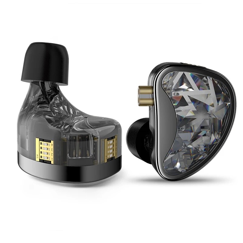 KZ AS24 24BA Units HIFI In Ear 12 Balanced Armature Earphones Noise Cancelling