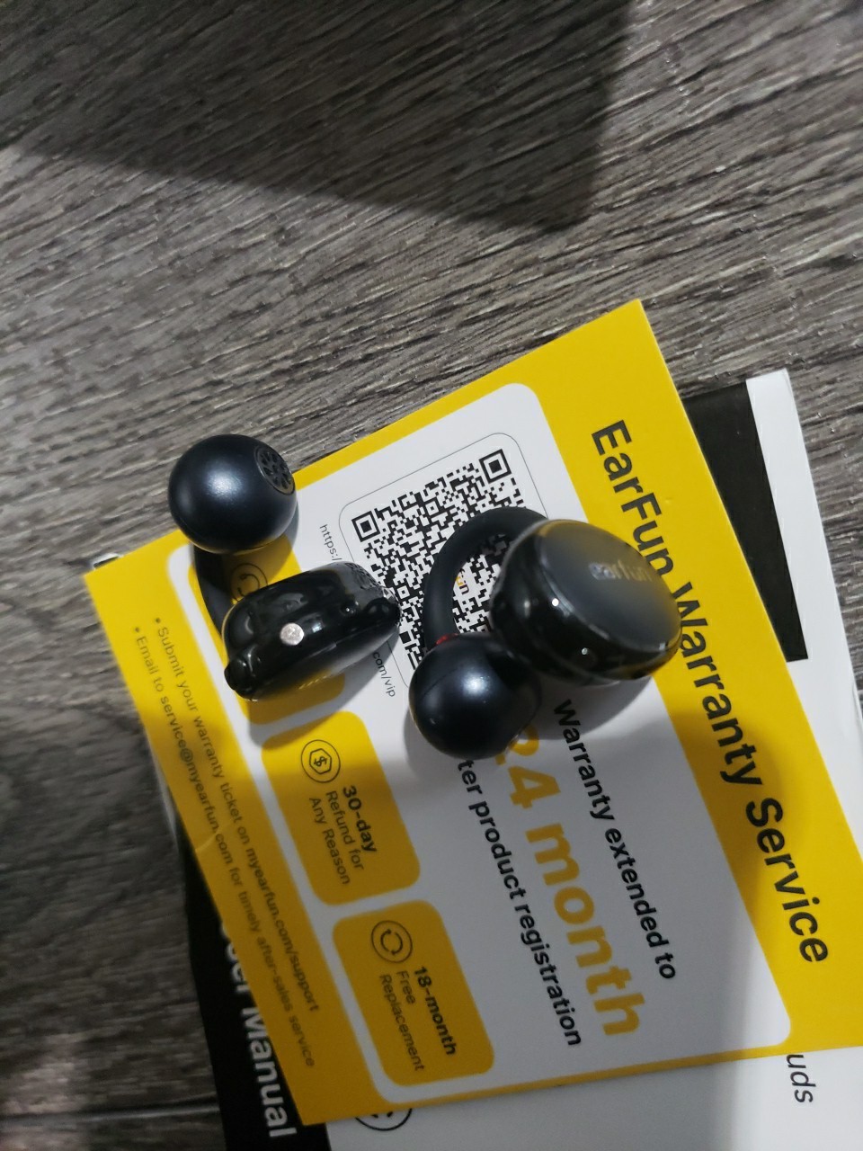 EarFun Clip Open Ear Earbuds, Wireless Clip On Headphones