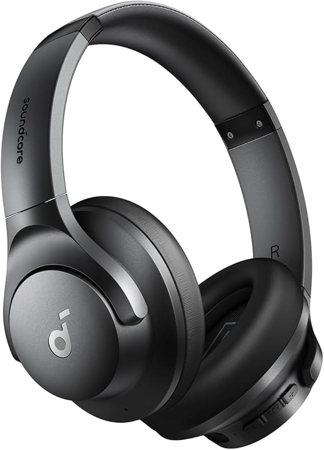 Soundcore by Anker Q20i Hybrid Active Noise Cancelling Headphones, Wireless Over